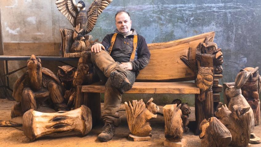 Ray's chainsaw fundraiser