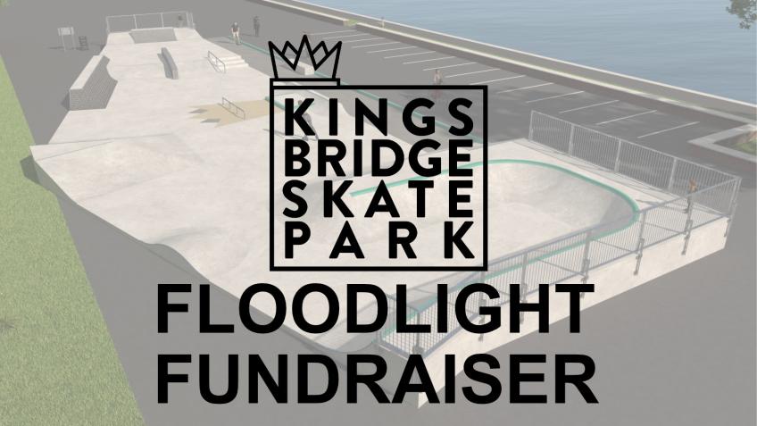 Floodlight fundraiser for Kingsbridge Skatepark
