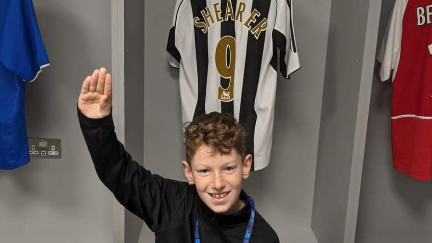 George is running the Junior Great North Run