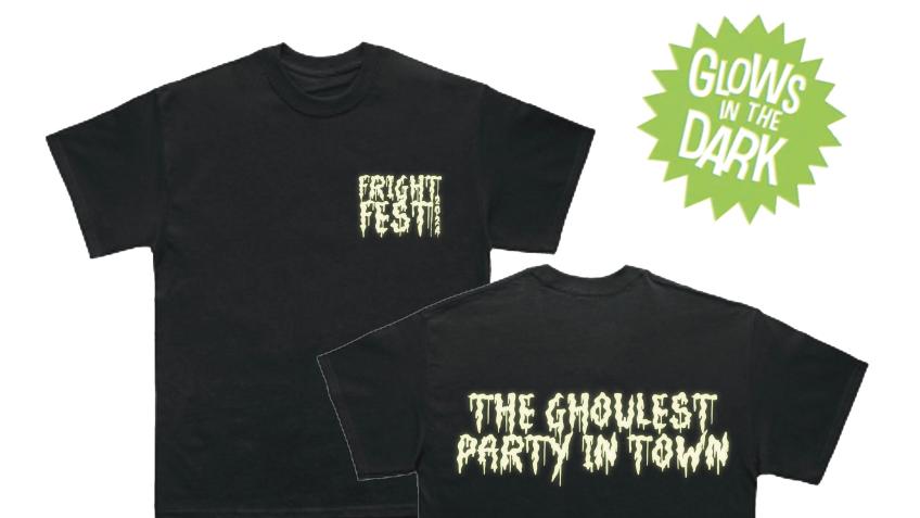 Fright Fest t-shirt draw