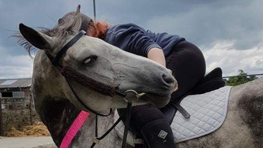 Life saving surgery on my horse Ellie.