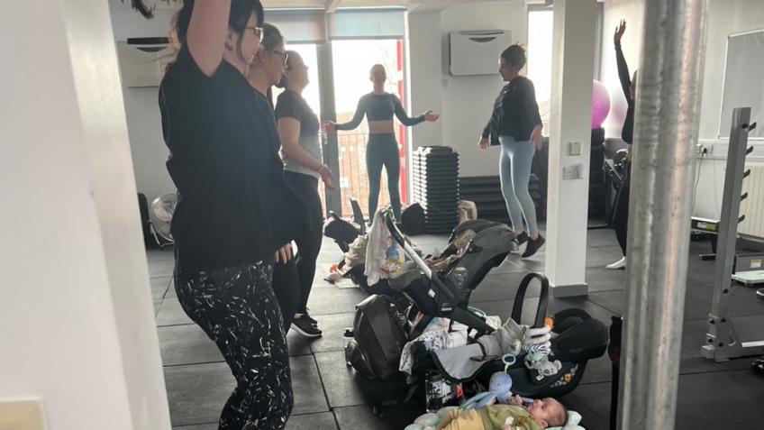 Mama on the move