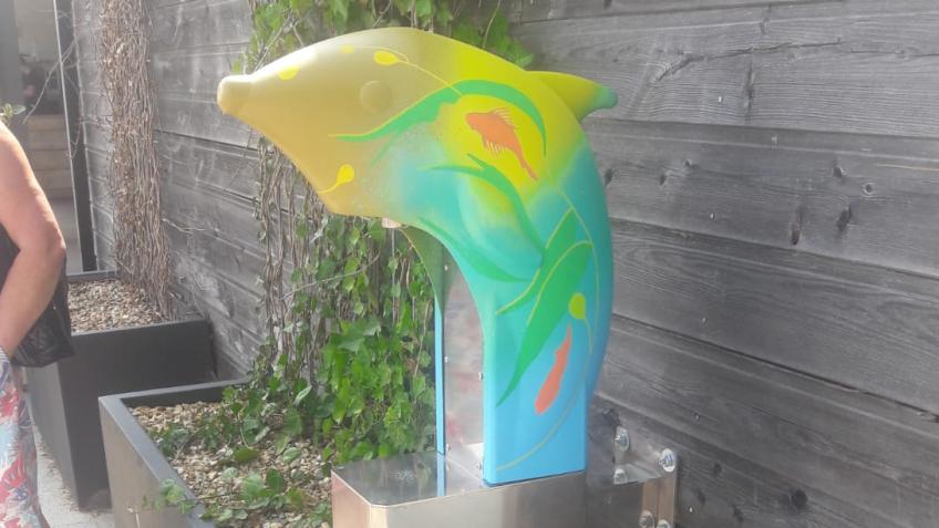 Add 2 water refill stations to our Dolphin network