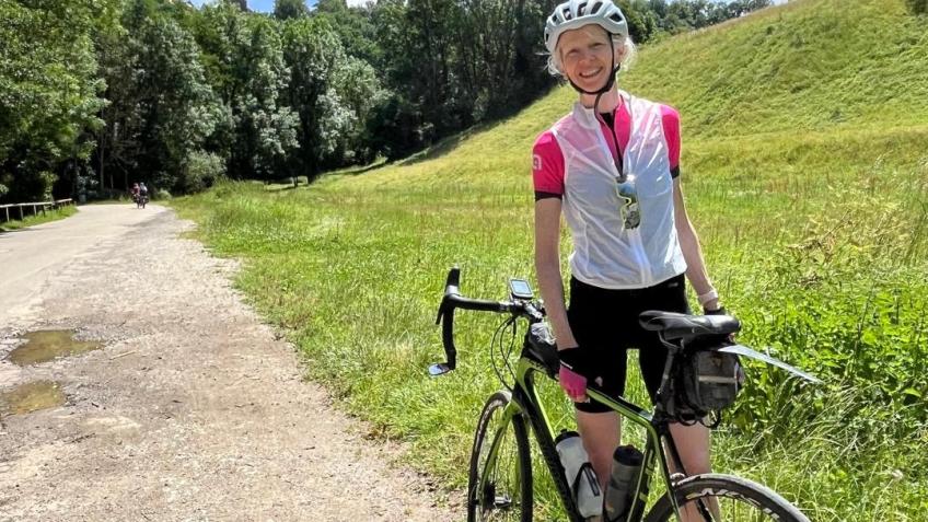 Cycling 85 miles in a day between CAB offices