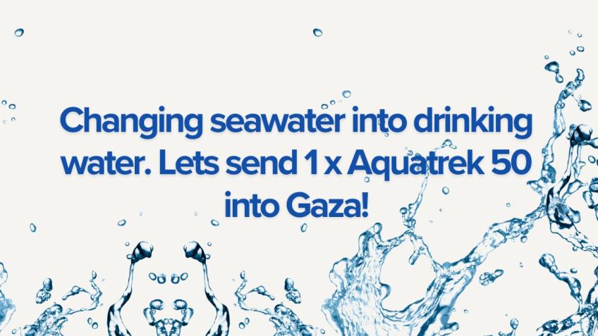 Creating Drinkable Water in Gaza