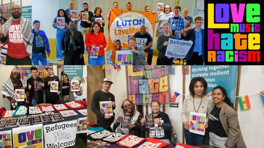 Love Music Hate Racism Luton Relaunch
