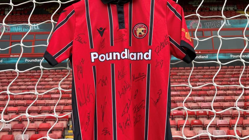 Foundation Fixture - Win a Signed Walsall FC Shirt