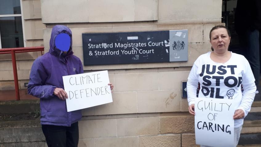 Support Kate with court and transport costs