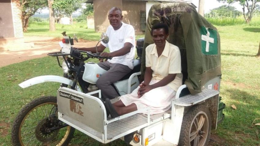 Motorbike Ambulances in Uganda