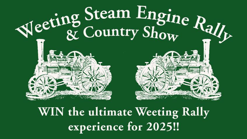 WIN the ultimate Weeting Steam Rally Experience