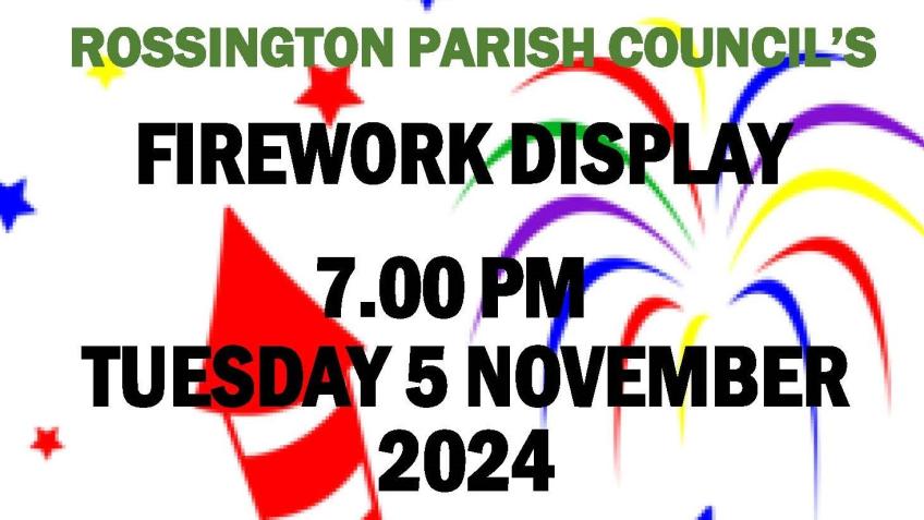 Rossington Parish Council Firework Display