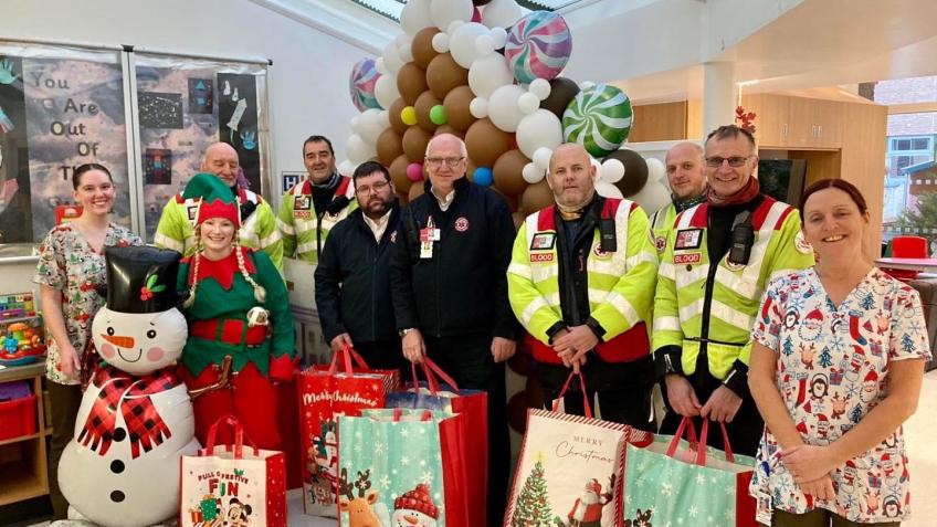 Blood Bikes Santa Run 2024