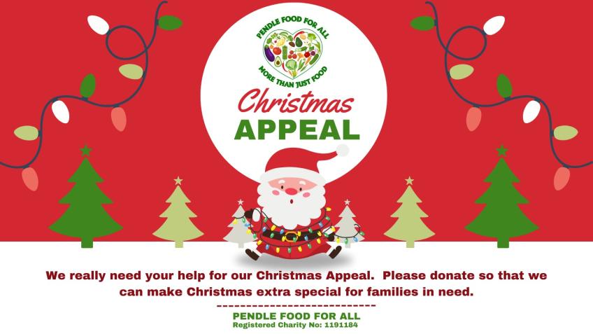 Pendle Food For All Christmas Appeal