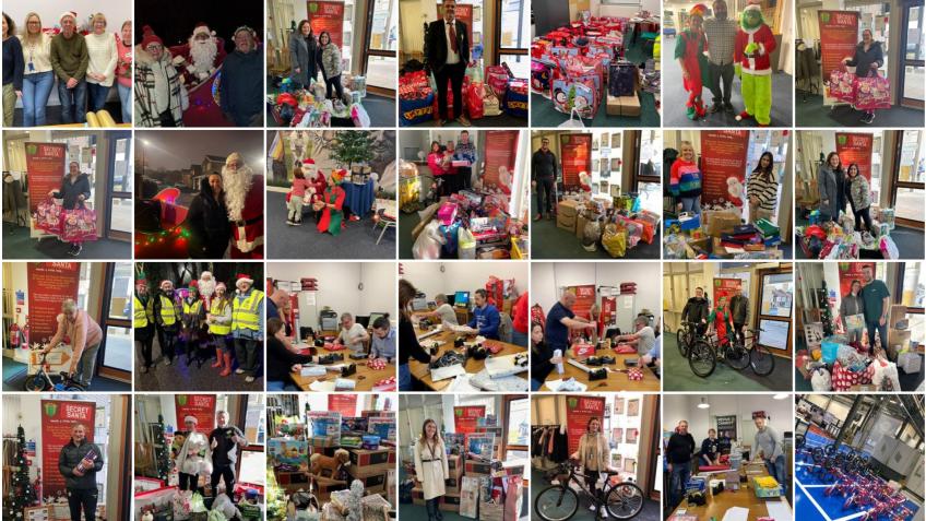 Gold Partners Supporting Secret Santa