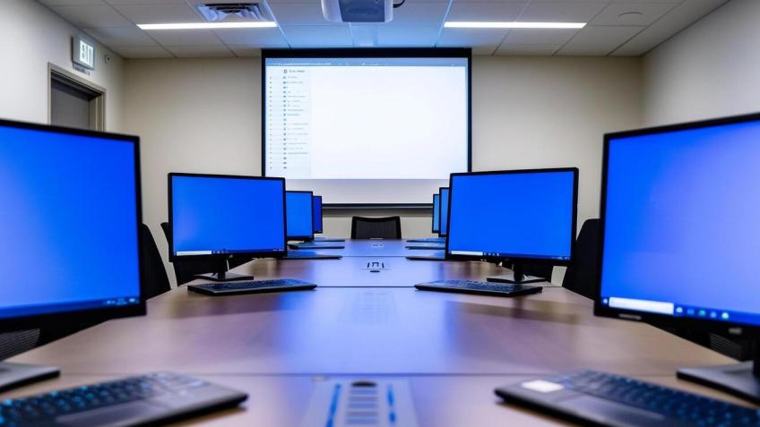 Setup and It center with free computer access