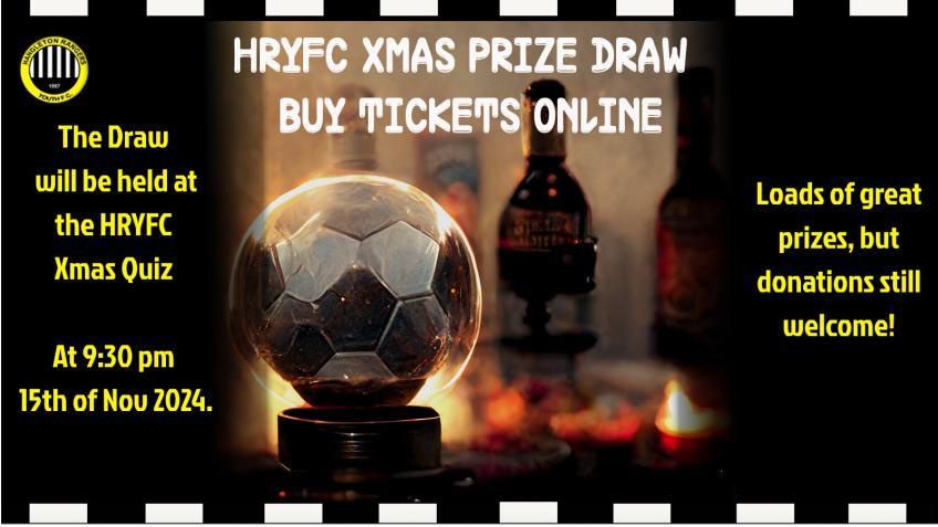 Hangleton Rangers Youth FC Xmas Raffle 2024