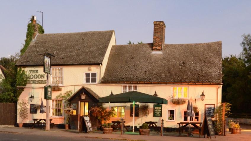 Waggon and Horses