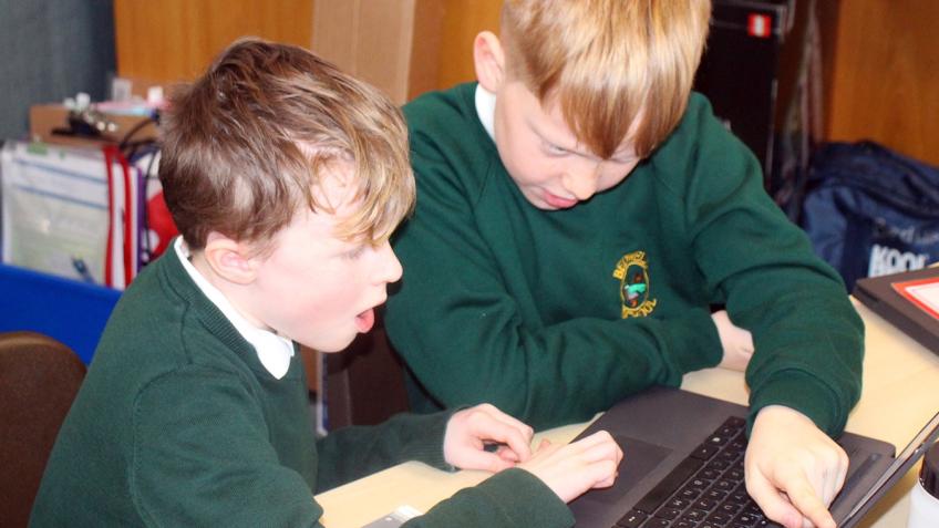 Help us raise money for new laptops!