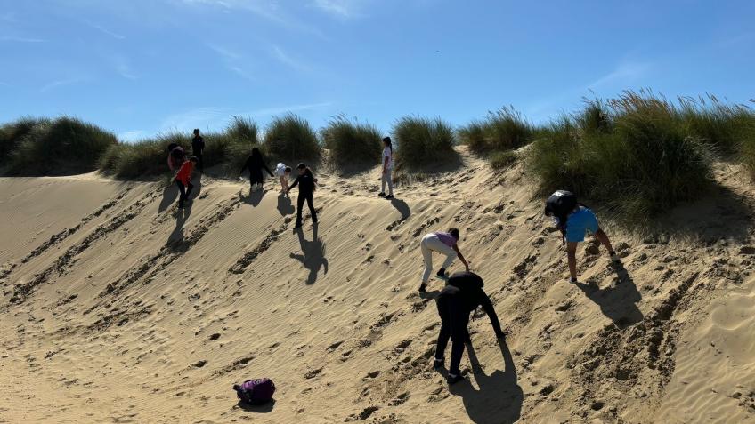Outdoor residential for our school's young people!