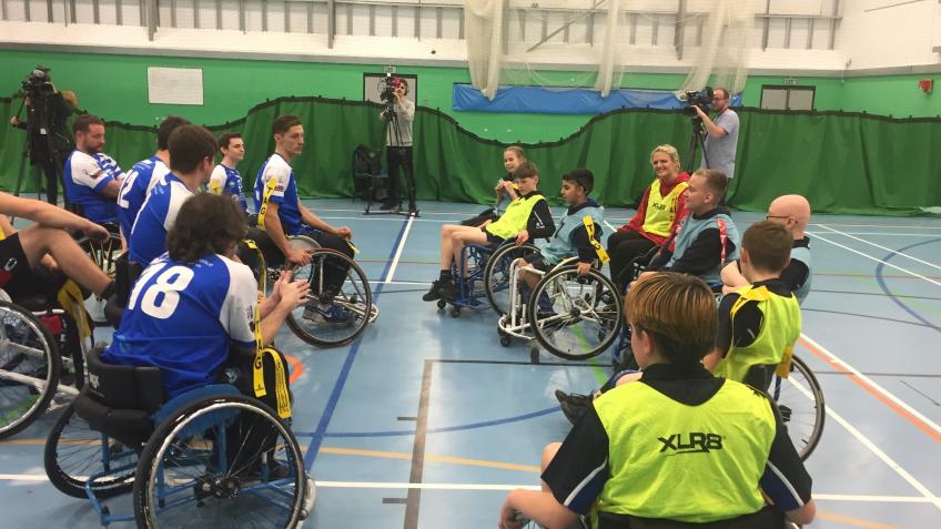 Sportschairs needed for wheelchair basketball club