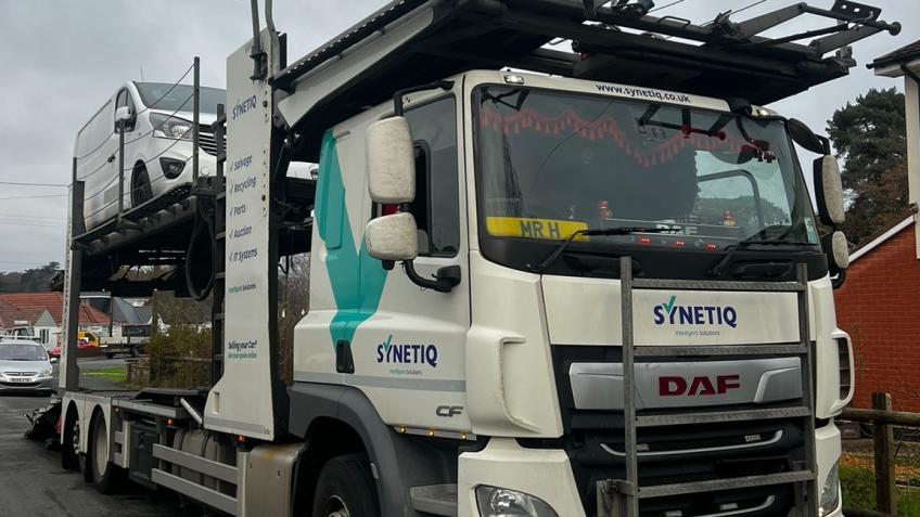 A Van Driver in despair
