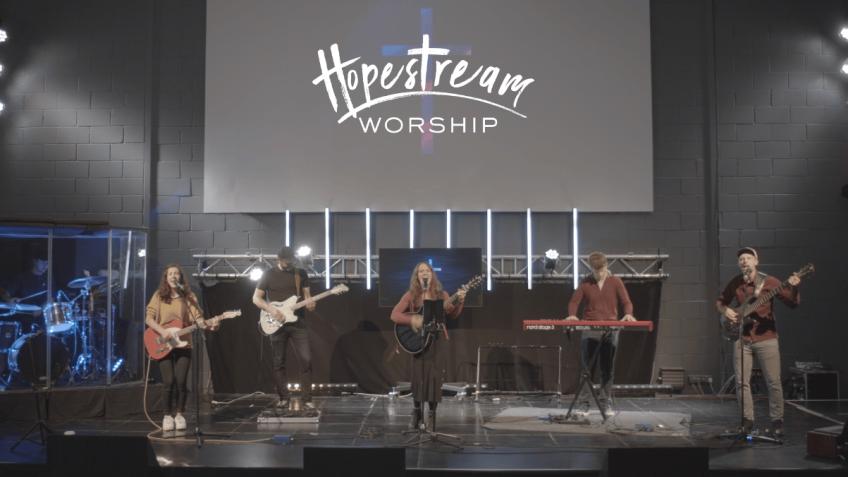 Drum enclosure for Hopestream Worship Live Events