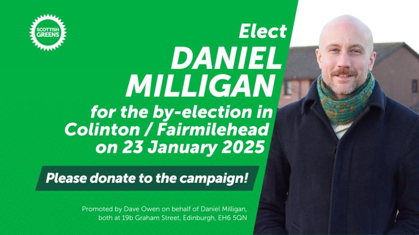 Daniel Milligan for Colinton Fairmilehead
