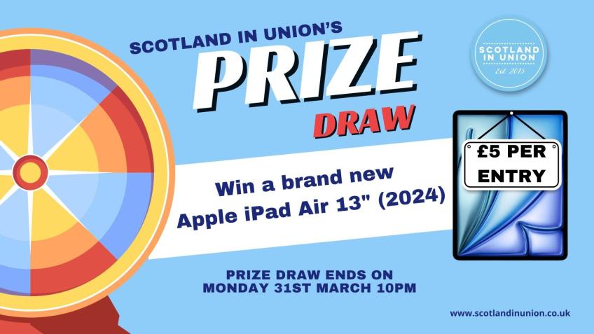 Win a Brand-New iPad and Support Scotland in Union