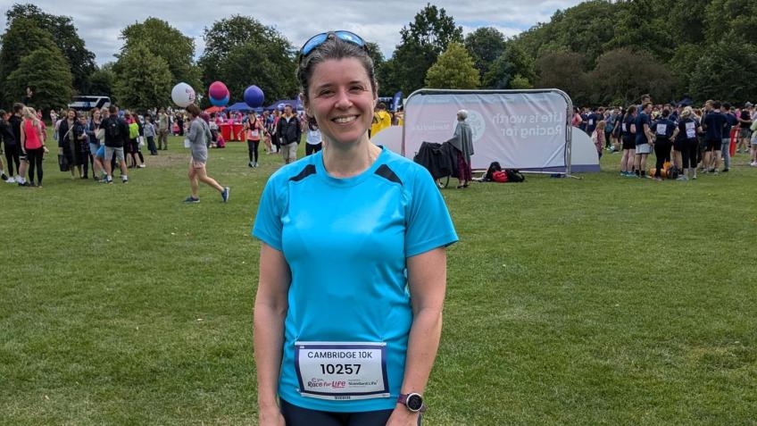 Laura runs Cambridge Half!