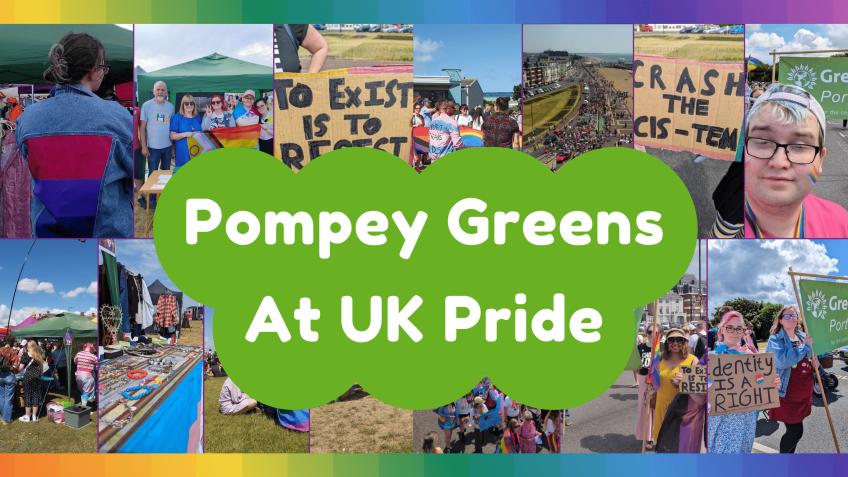 Help Pompey Greens Attend UK Pride 2025