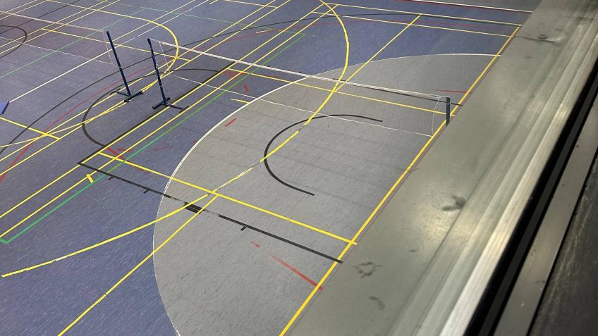 Alan Higgs Centre Sports Hall Renovation