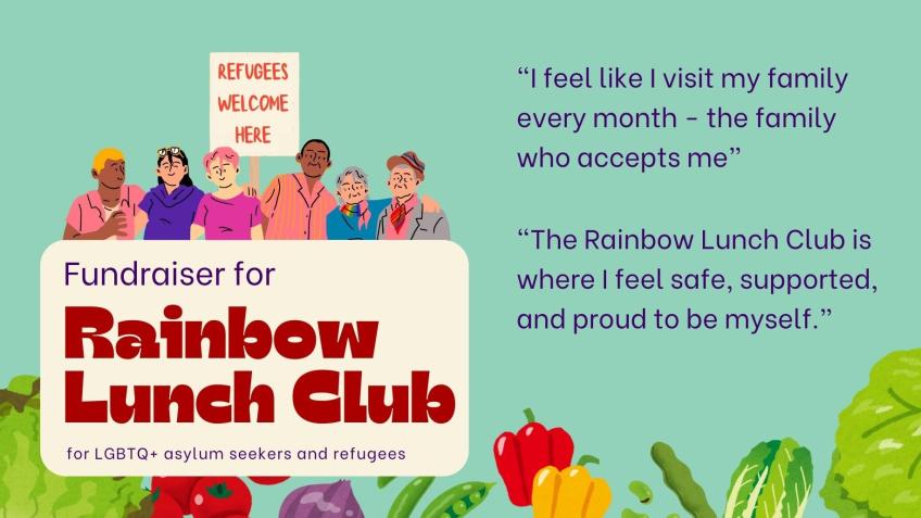 Rainbow Lunch Club for LGBTQ+ Asylum Seekers