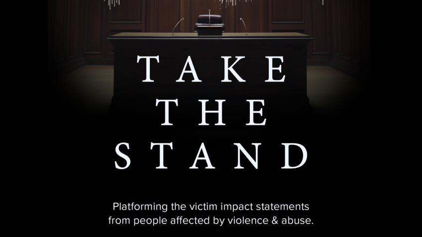 Take The Stand. The Podcast that platforms victims