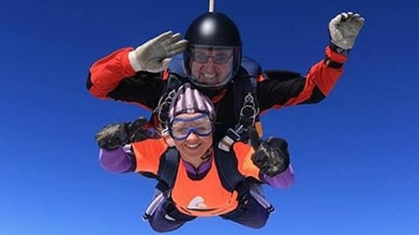 Sponcered Skydive