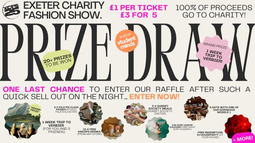 XCFS25 Prize Draw