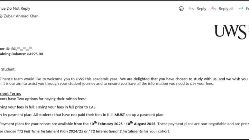 Support My MSc IT & Data Analytics Journey at UWS