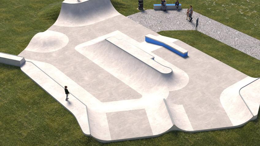 King George V Skatepark Madron