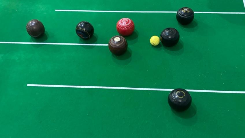 The purchase of new short mat bowling mats.