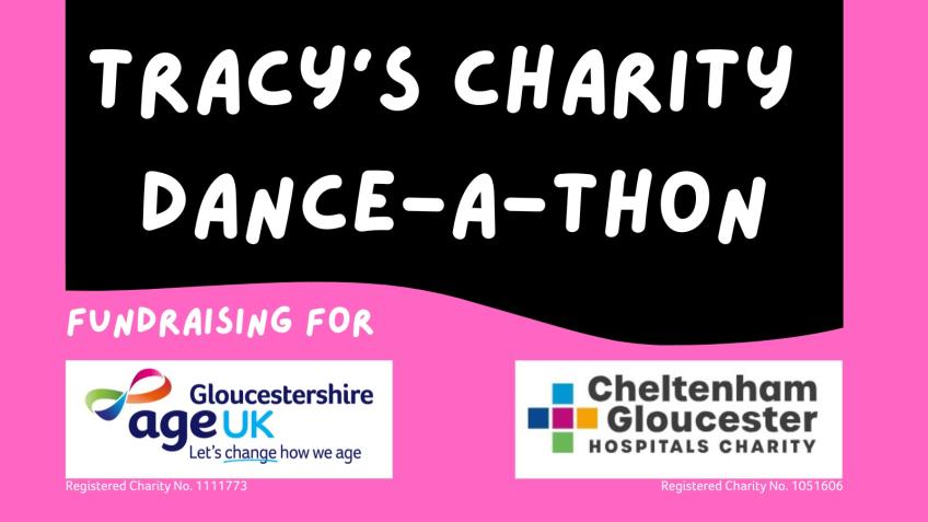 Tracy's Dance-a-Thon. 2 hrs,2 causes,1 big impact