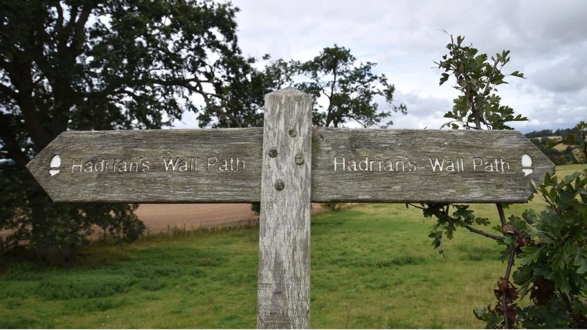 Hadrians Wall Walk - Military v Cancer