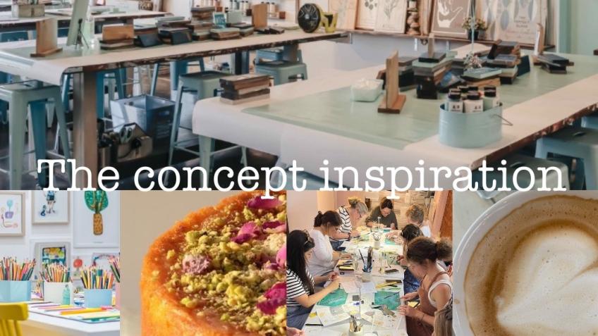 Creative internet cafe&studio for local community