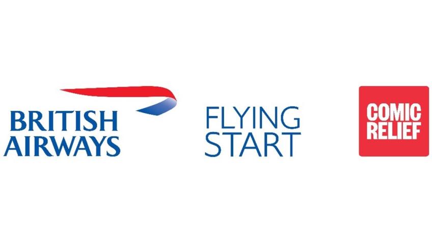 Comic Relief Cabin Crew London Trolley Dash