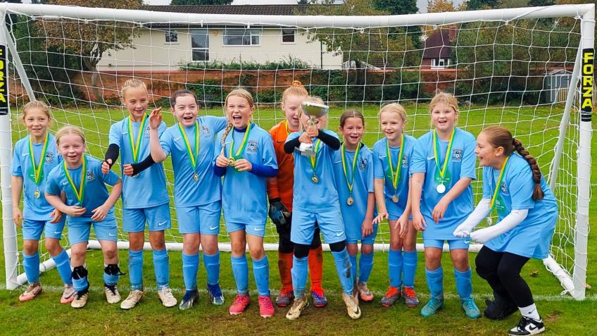 Coventry City Blues Girls. SBITC
