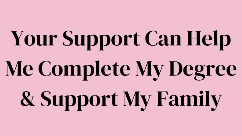Your Support Matters for my life