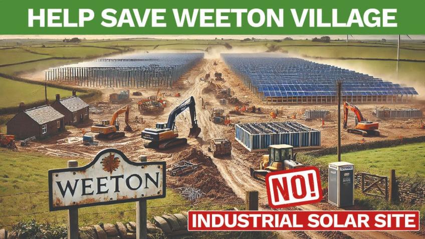 Oppose Weeton solar farm