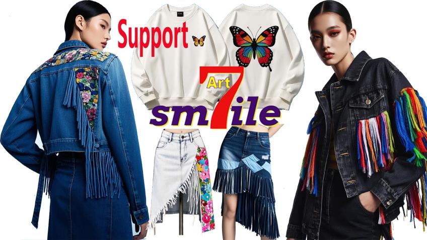 7SmileStudio Creative Upcycled Denim Designs