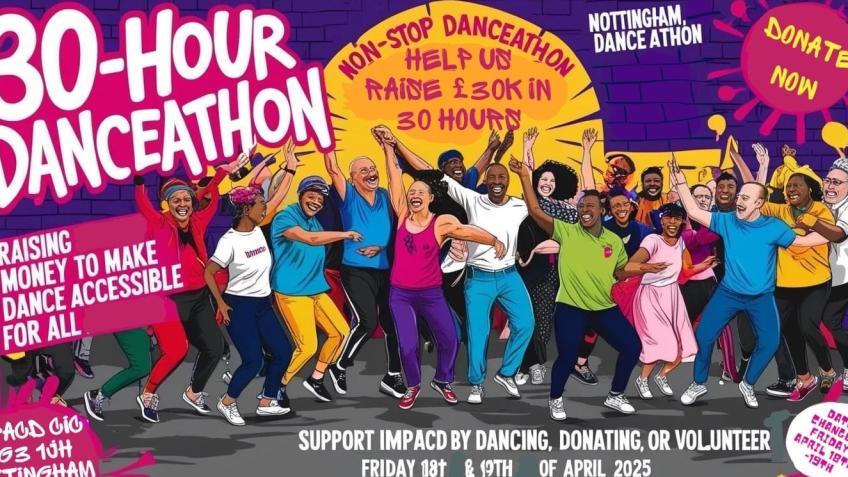 30 Hour Danceathon - Dance your heart out