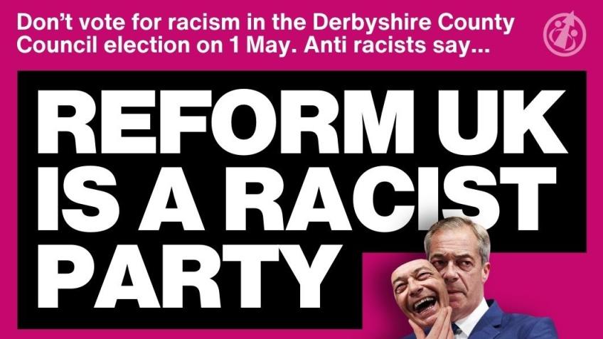 North Derbyshire Stand up to Racism campaigning