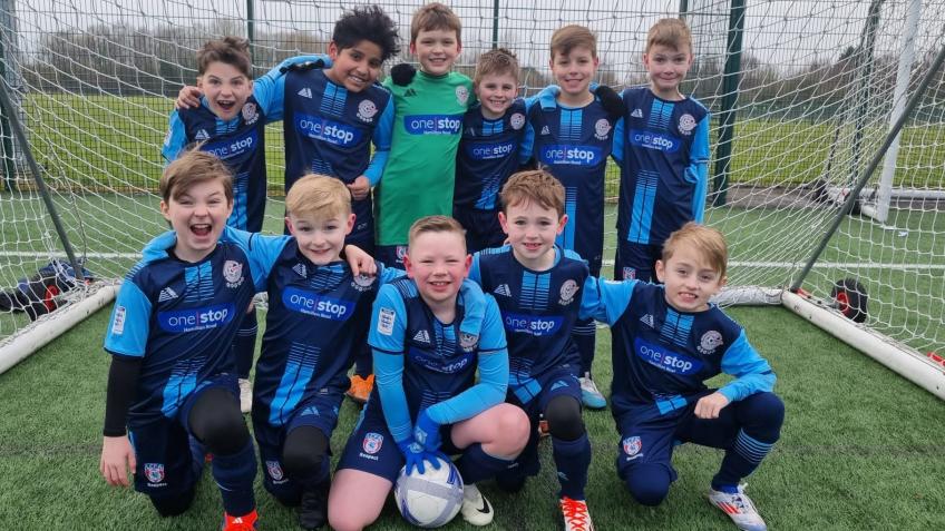Garswood Juniors U9 Lions Walk all over Cancer