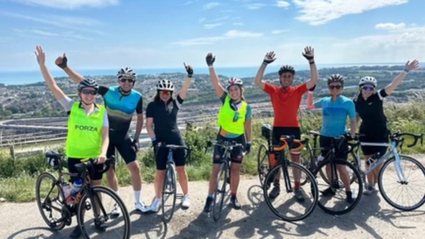 Evie Hawkins - MUFG London to Paris Cycle 2025